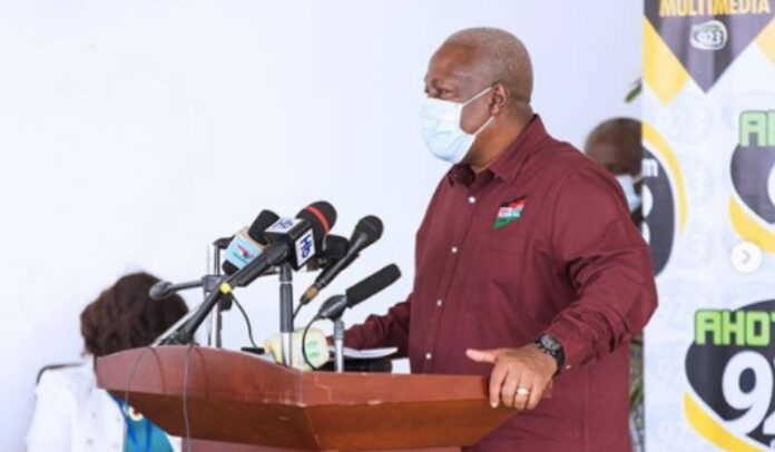 You can’t ban me from your towns – Mahama to Akyem protestors
