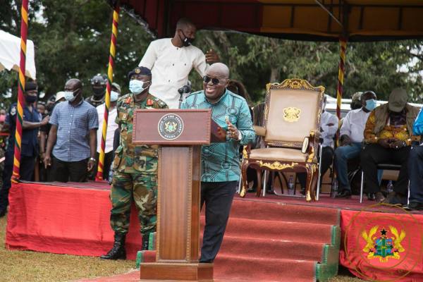 ‘Give me four more years to do more for you’ – Akufo-Addo to Ahafo Region