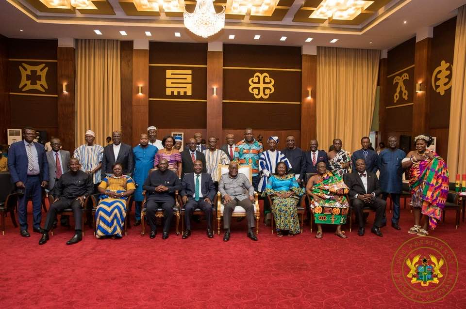 Pursue aggressively digitization of land records – Akufo-Addo to new Lands Commission Board