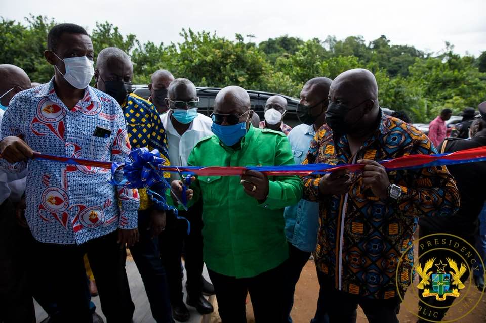 1D1F: Akufo-Addo commissions $2.1 million Rubber Processing Plant