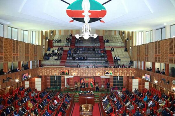 Fistfight breaks out over control of Kenya parliament