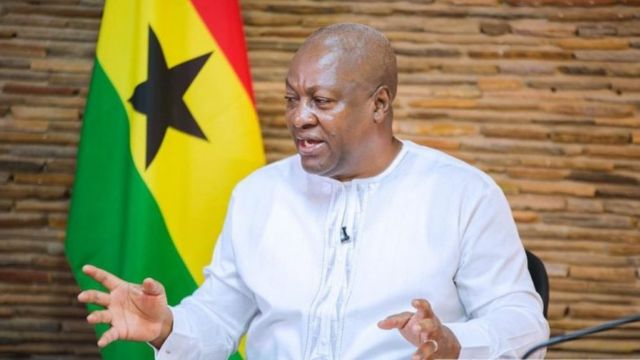 Remain loyal to Ghana and the constitution despite hard times – Mahama to Armed Officers