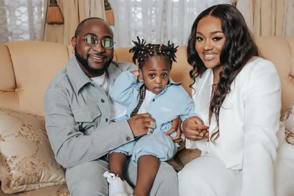 Davido and Chioma’s son Ifeanyi dies aged 3
