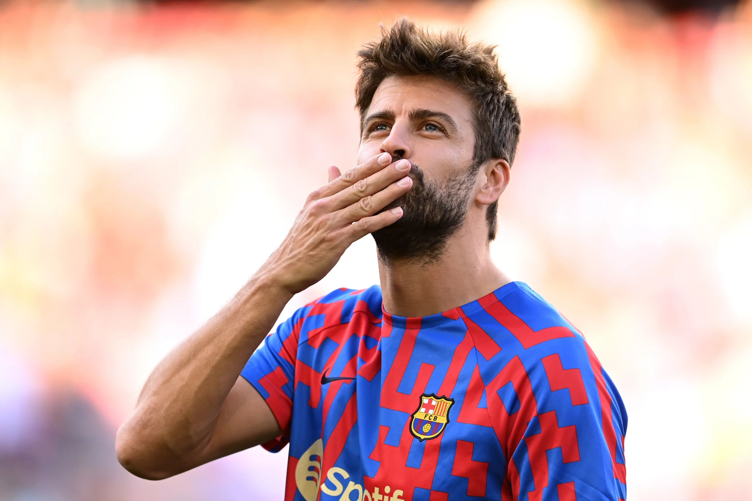 Gerard Pique says goodbye to Nou Camp with Barca win