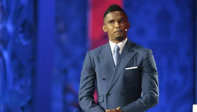 World Cup 2022: Samuel Eto’o apologises after altercation with man in Qatar