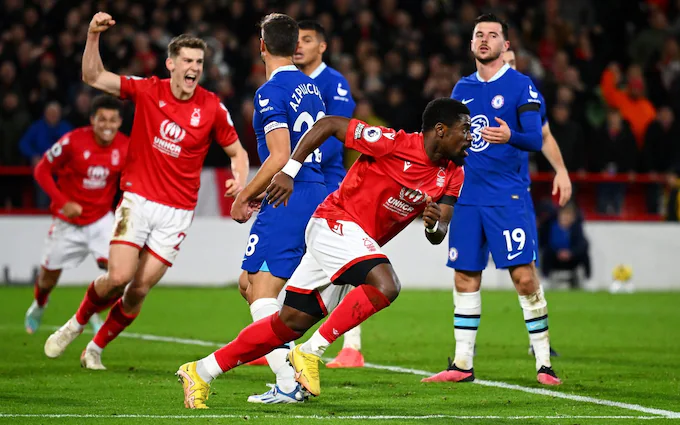 Serge Aurier salvages point for Nottingham Forest against Chelsea