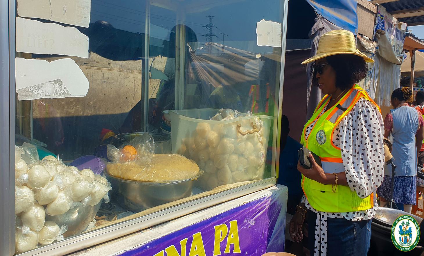 Mayor Of Accra Educates Food Vendors On Food Safety