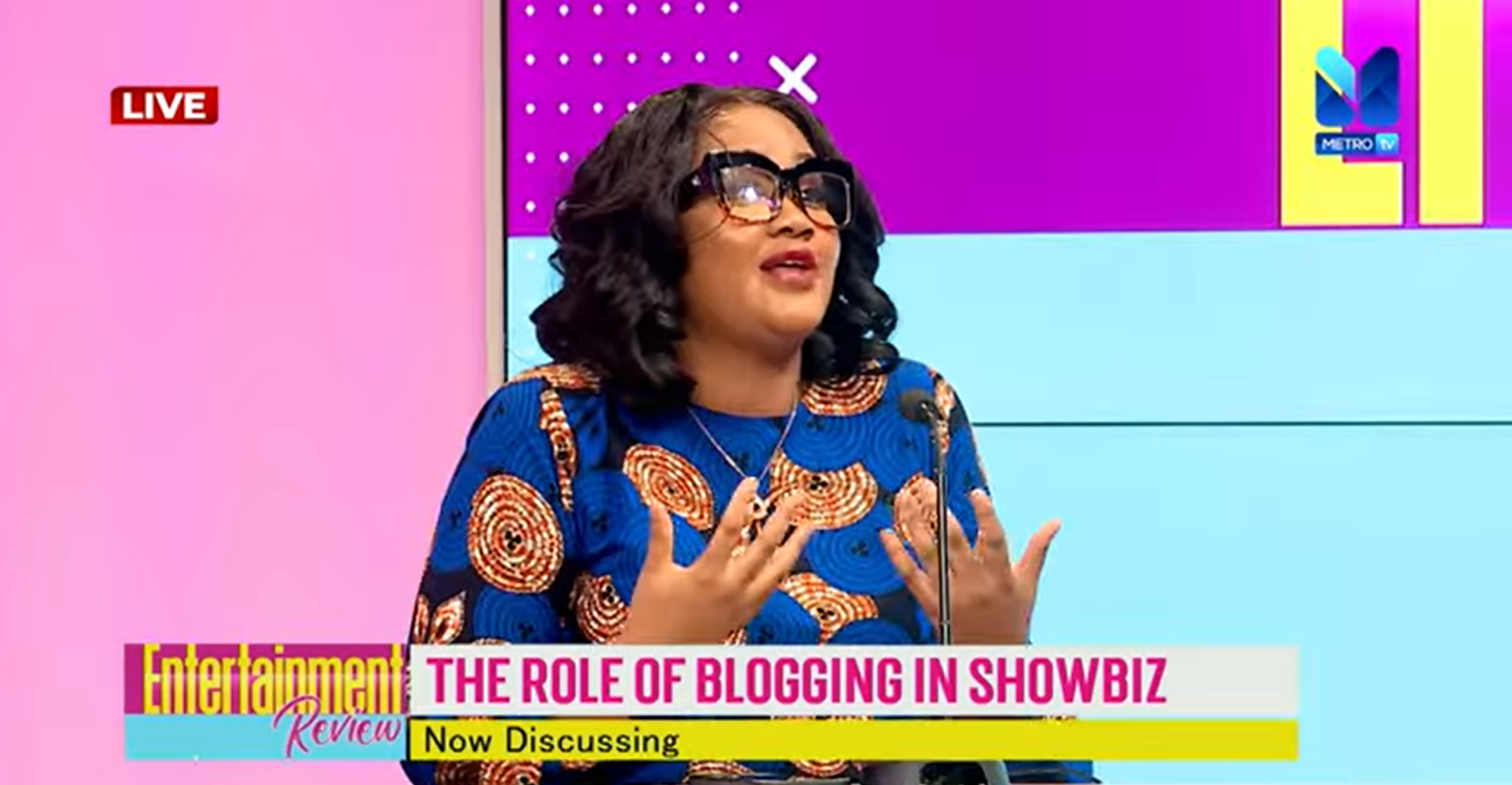The role of blogging in showbiz