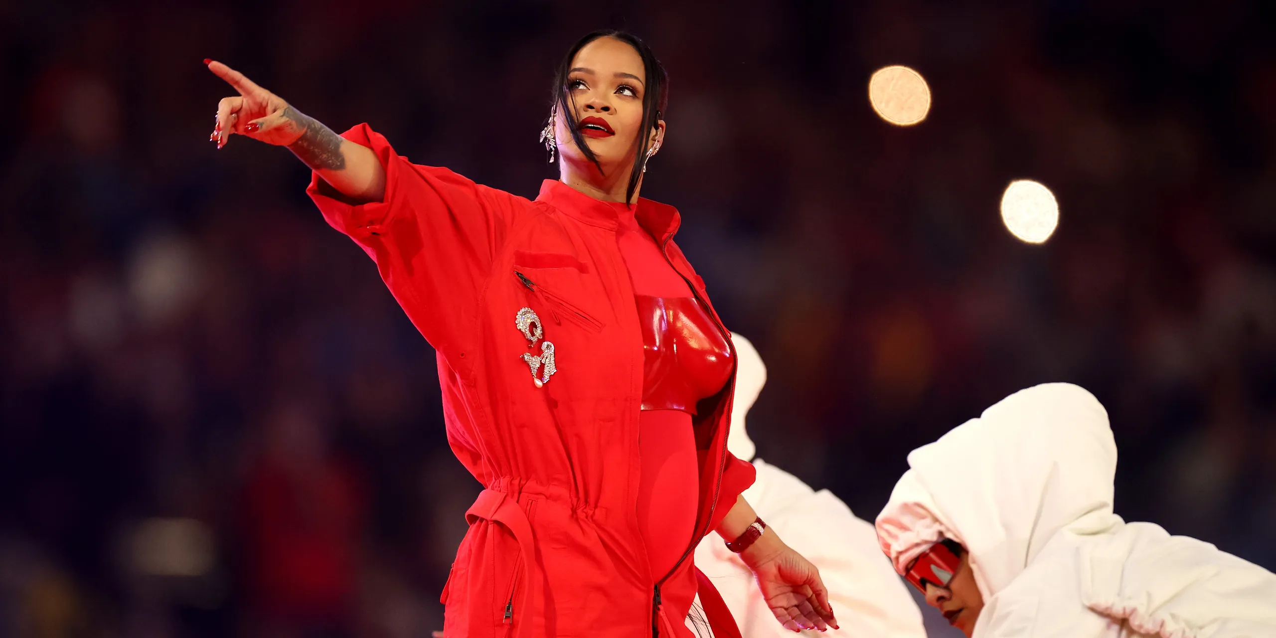 Rihanna announces she’s pregnant with baby no. 2 at the Super Bowl