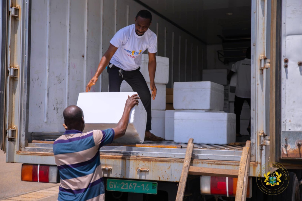 Ghana Takes Delivery Of First Consignment Of Childhood Vaccines After Months Of Shortage