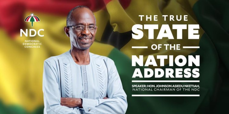 NDC To Deliver The “True” State Of The Nation’s Address Today