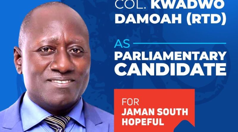 Col Damoah Eyes Jaman South Parliamentary Seat
