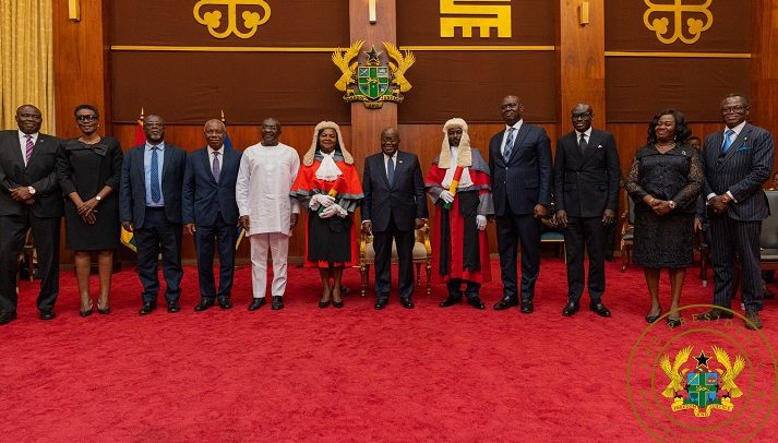 Akufo-Addo Swears In Two New Supreme Court Justices