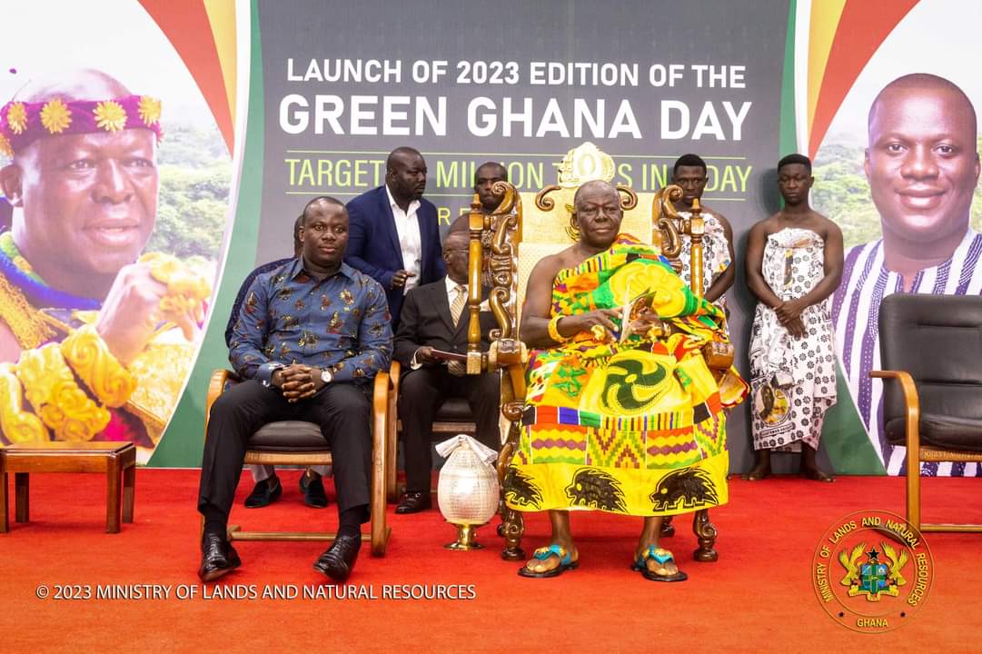 Lands Minister urges sustainable small-scale mining, launches Green Ghana Day 2023 to restore forest cover