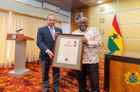 Pres Akufo-Addo Receives Highest International Diplomacy Award