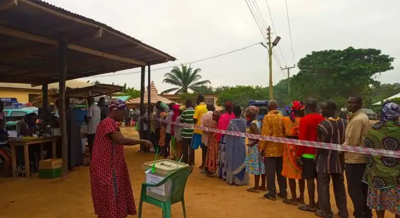 Assin North by-election: Voting underway