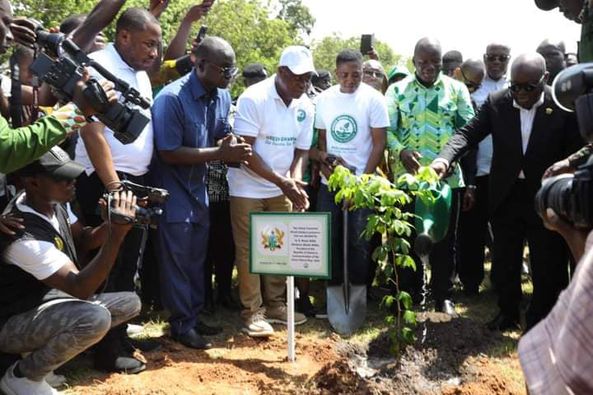 GREEN GHANA DAY 2023, A DAY OF HOPE FOR CLIMATE ACTION – PREZ AKUFO-ADDO DECLARES AS GHANA GOES PLANTING