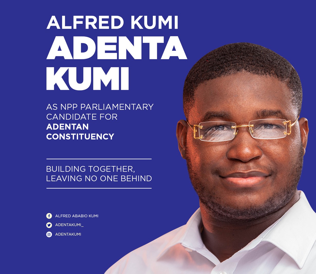 309 polling station executives contribute over GHS7,430 to fund Adenta Kumi