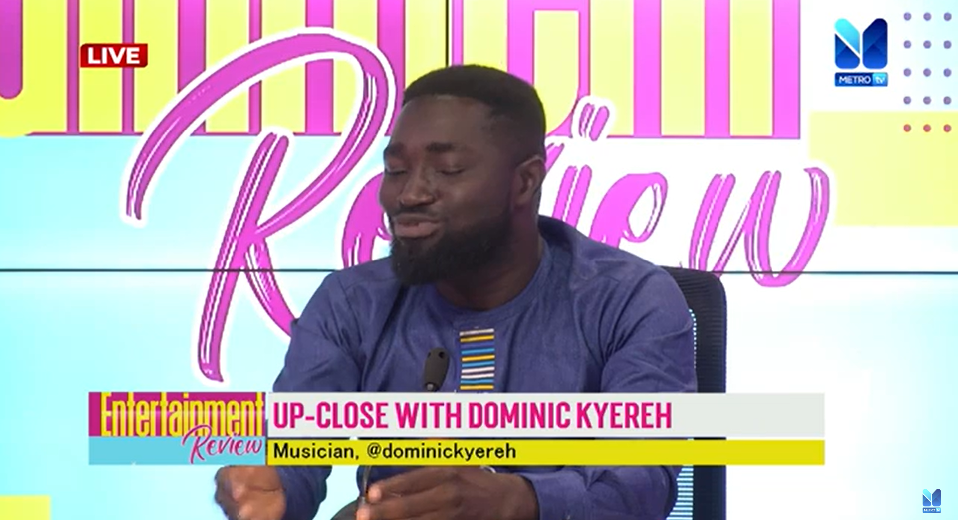 Dominic Kyereh says his music career is his ministry