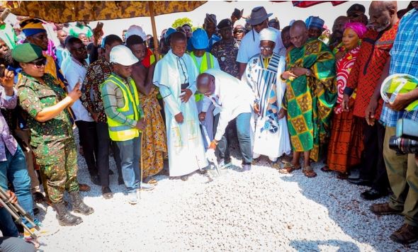 Vice President Bawumia Cuts Sod For 100-Bed Hospital At Ejura