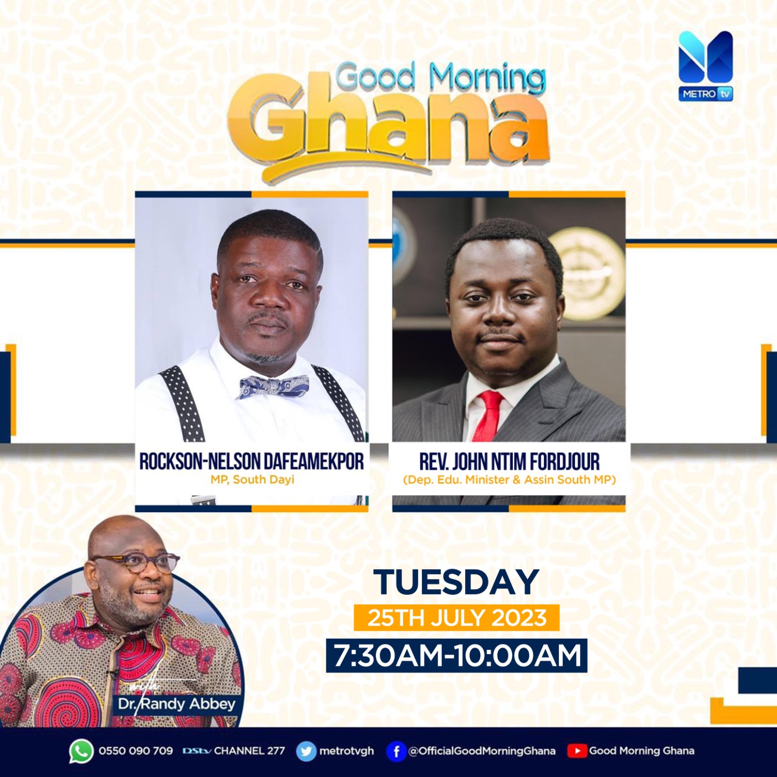 Watch Live: Good Morning Ghana — July 25, 2023