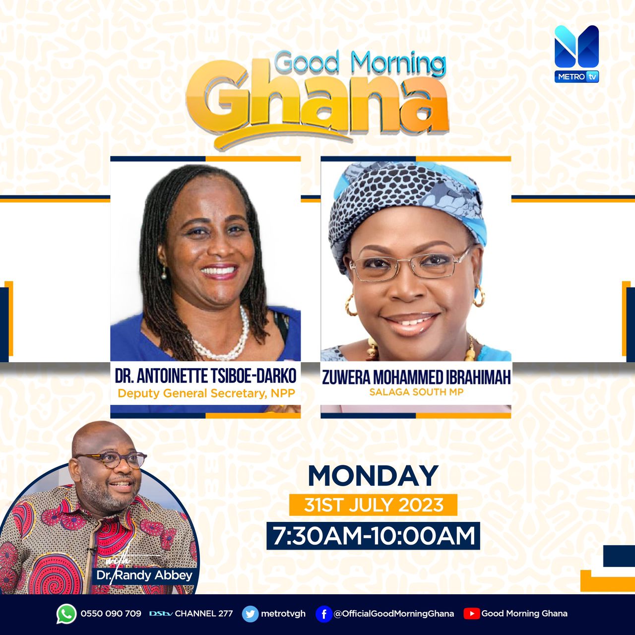 Watch Live: Good Morning Ghana — July 31, 2023