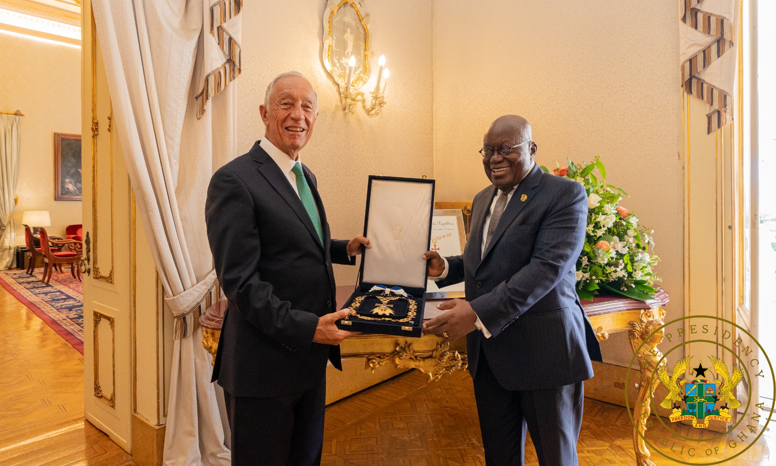Ghana, Portugal sign defence and economic pacts 