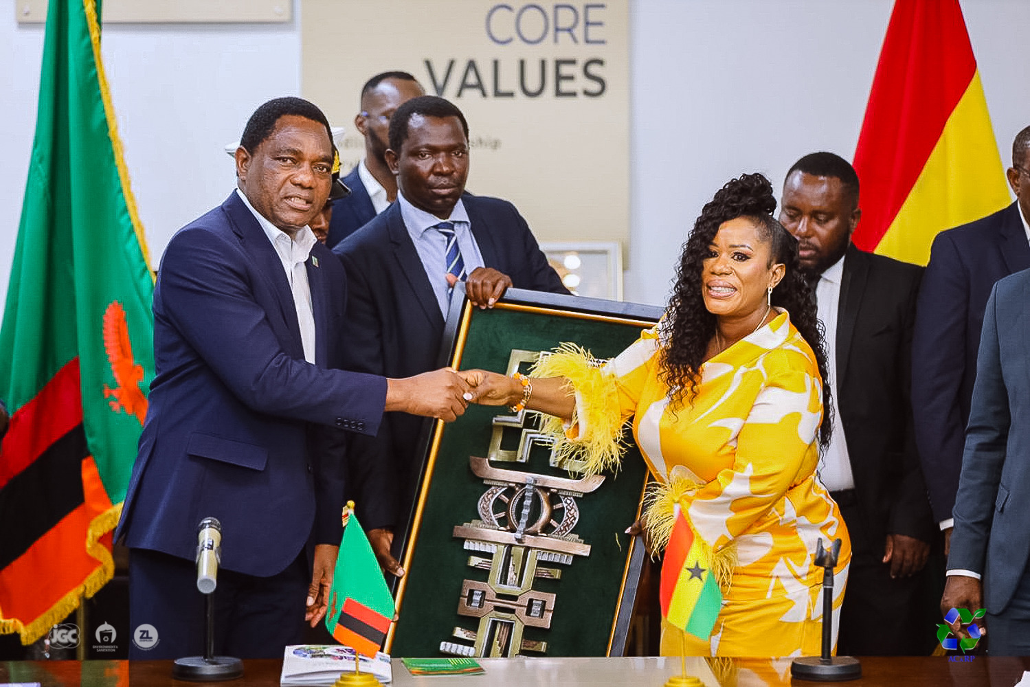 Zambia President Extols Business Opportunities, Invites Jospong Group to Expand Operations