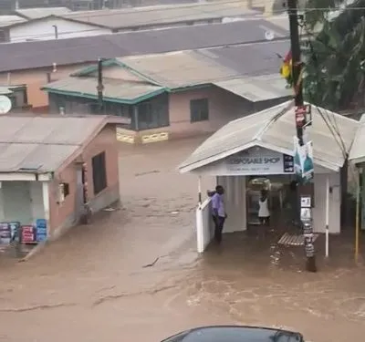 Heavy Rainfall Destroys Property At Ho