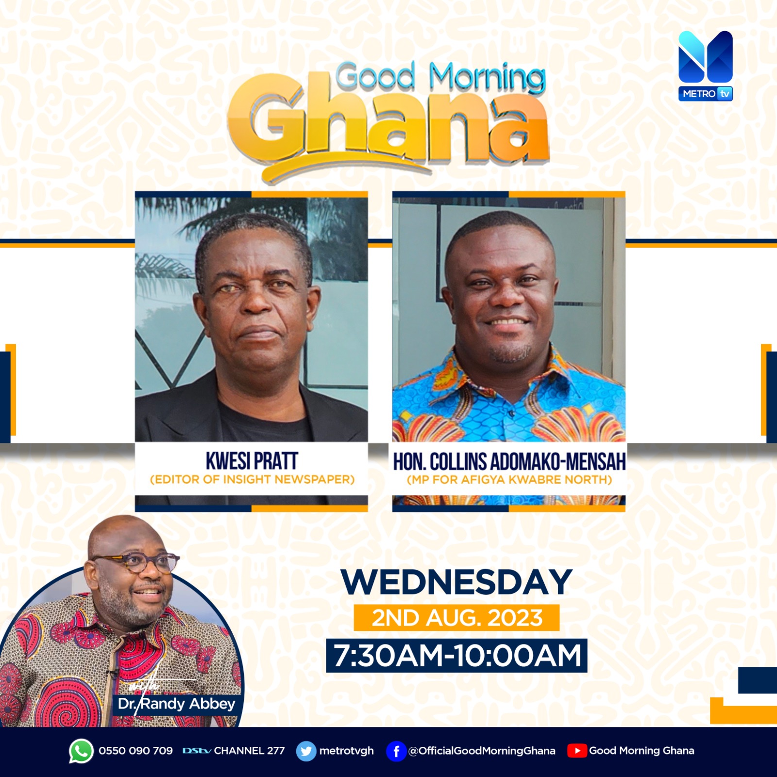 Watch Live: Good Morning Ghana — August 2, 2023