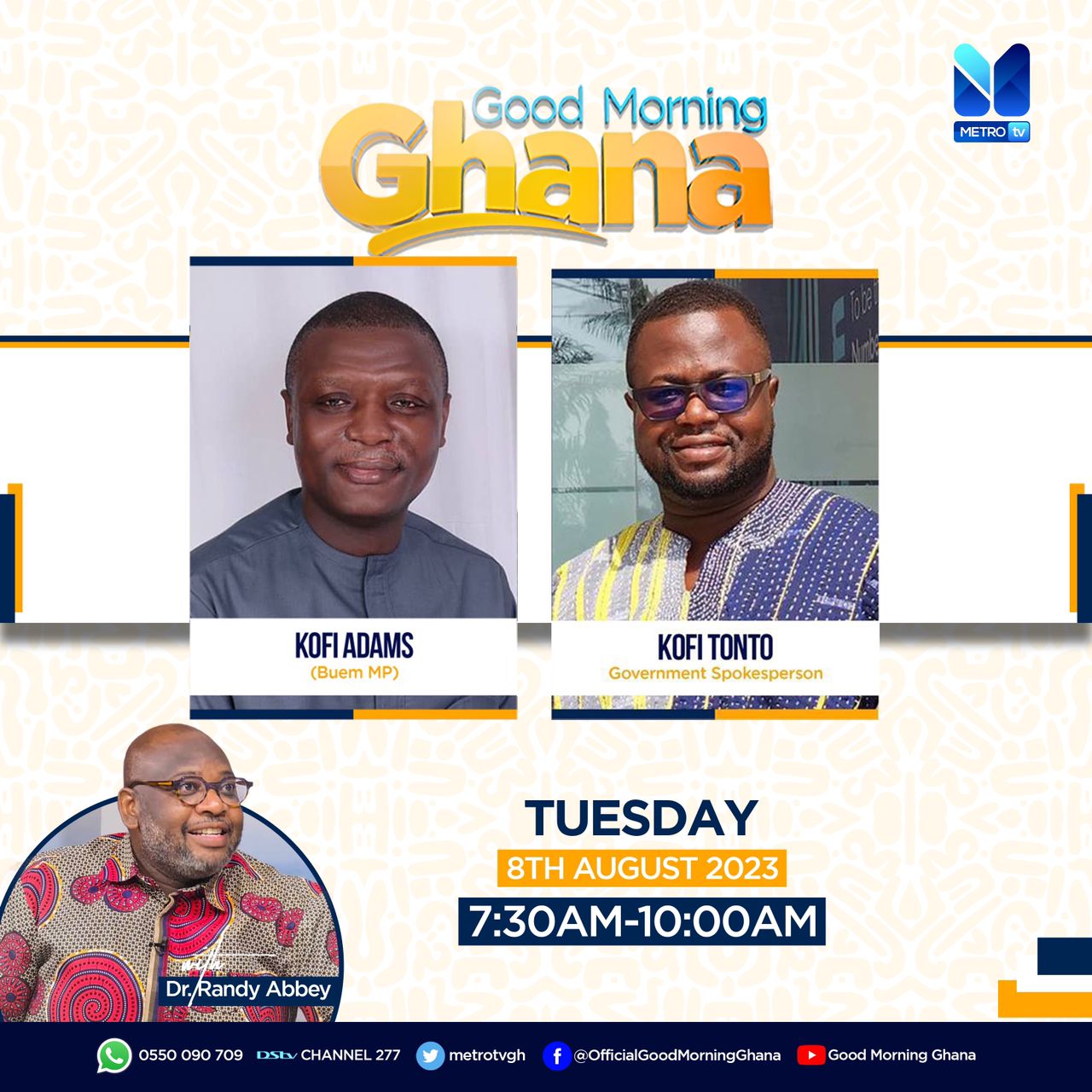 Watch Live: Good Morning Ghana – August 8, 2023