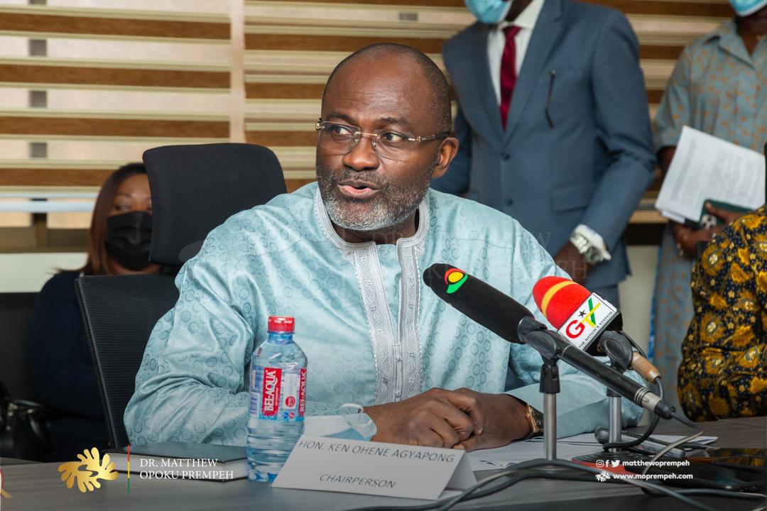 Kennedy Agyapong fails to secure his 80% target votes in Central Region