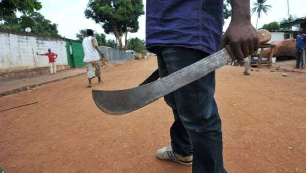 Mentally-deranged man murders old blind uncle with machete