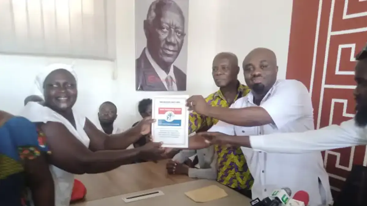 Collins Amoah Files Nomination And Calls For Unity For Victory 2024
