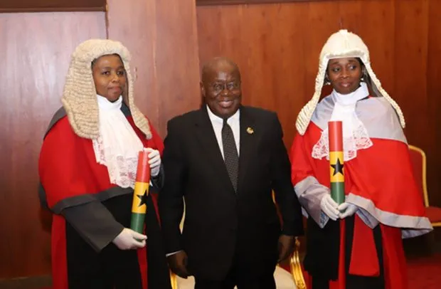 Akufo-Addo Swears In Two New Judges