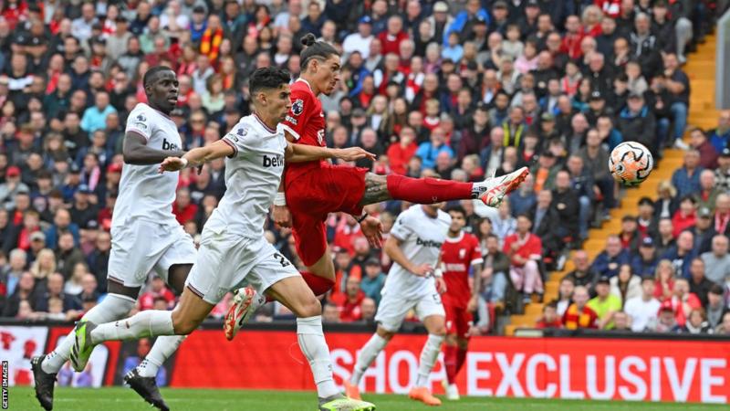 Darwin Nunez helps fire Liverpool to win over West Ham