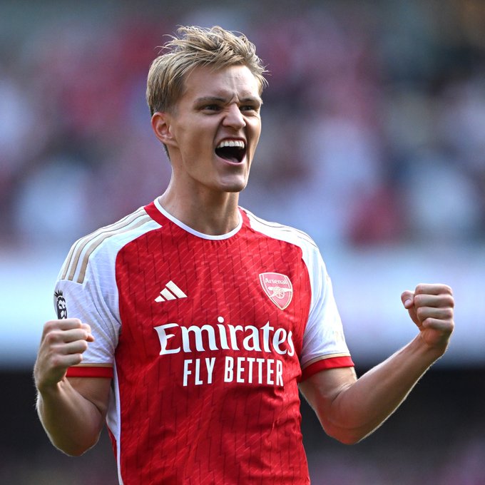 Arsenal captain Martin Odegaard signs new five-year contract until 2028