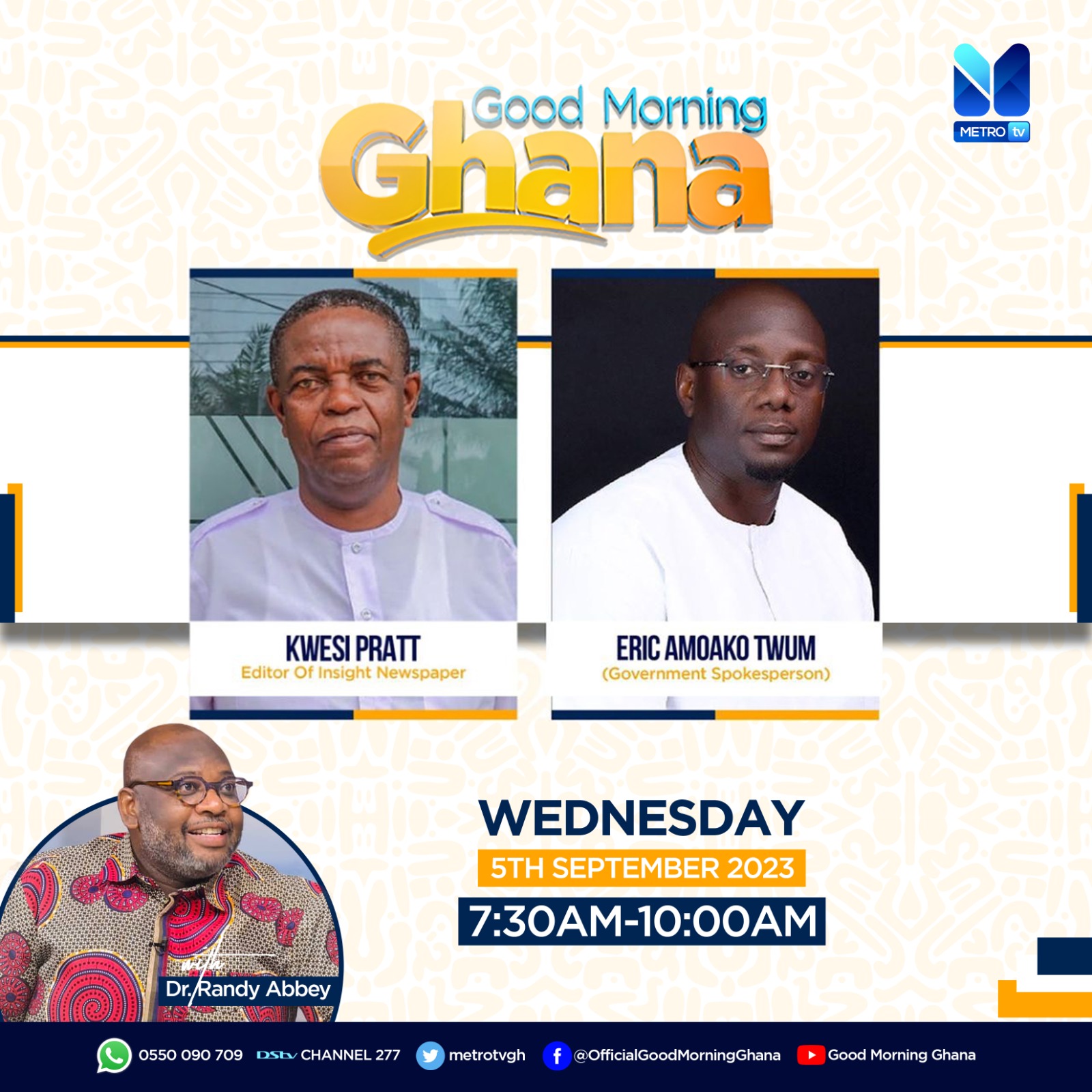 Watch Live: Good Morning Ghana — September 6, 2023