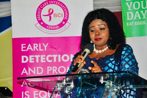 Dr. Beatrice Wiafe-Addai urges prompt medical attention to combat breast cancer