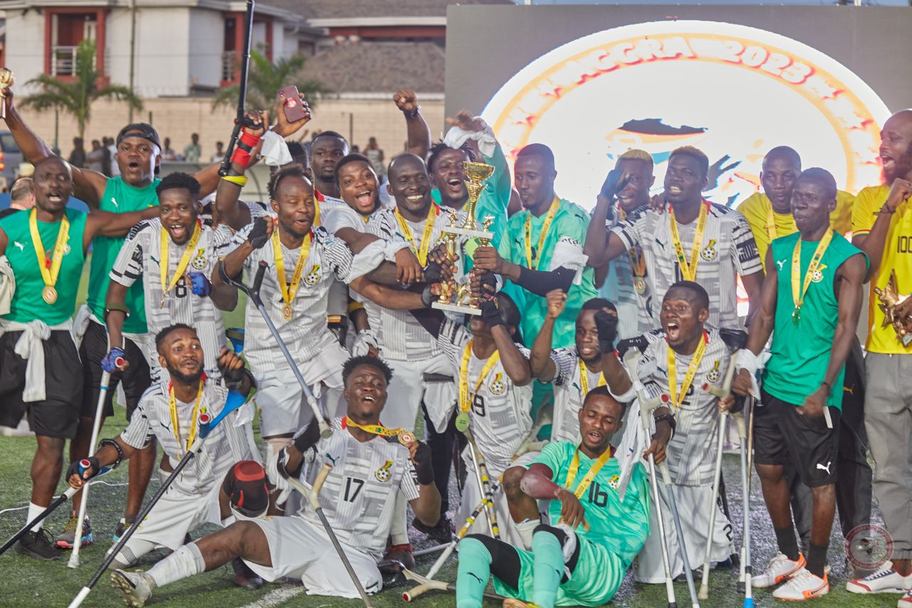 Ghana Amputee Football team win maiden African Paralympic Games