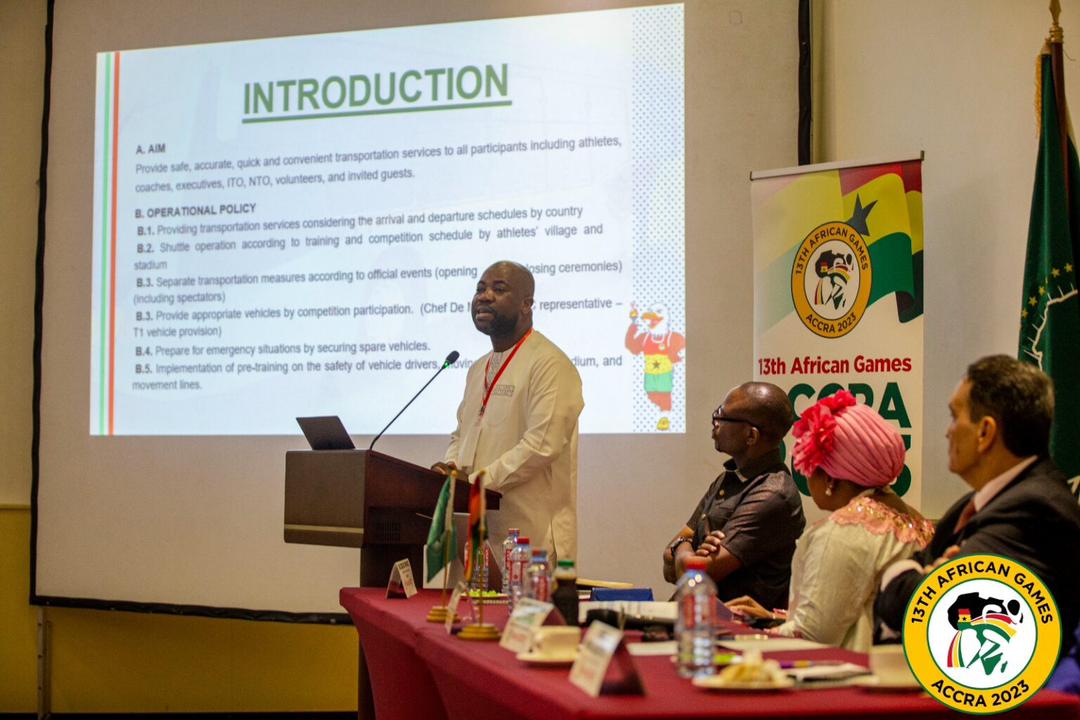 LOC PRESENTS TRANSPORT MANUAL FOR ACCRA 2023 TO TCAG ACCRA 2023 AFRICAN GAMES
