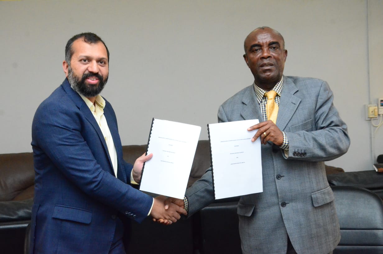 Regional Maritime University partners Lamar Marine for boat building and lagoon cleaning