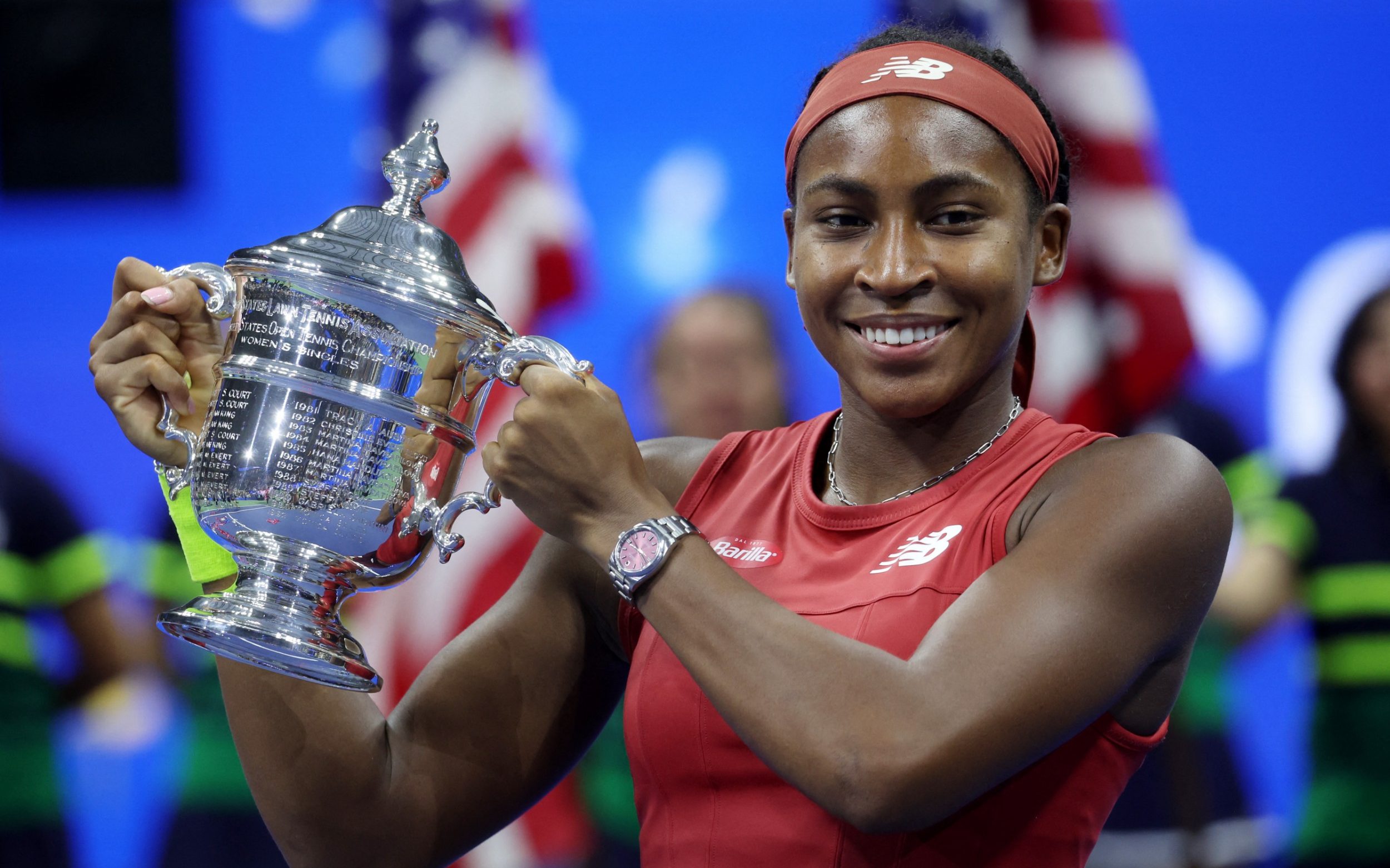 Emotional Coco Gauff storms back to beat Aryna Sabalenka and win 2023 US Open