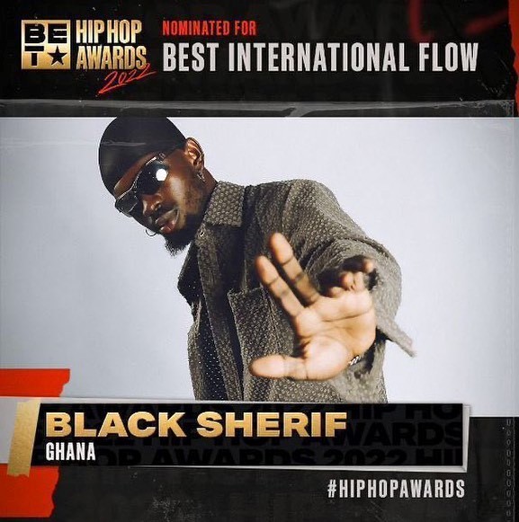 Black Sherif Secures Second BET Nomination in ‘Best International Flow Award’ Category