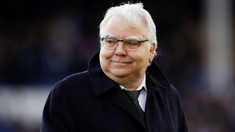 Everton chairman and theatre producer Bill Kenwright dies aged 78