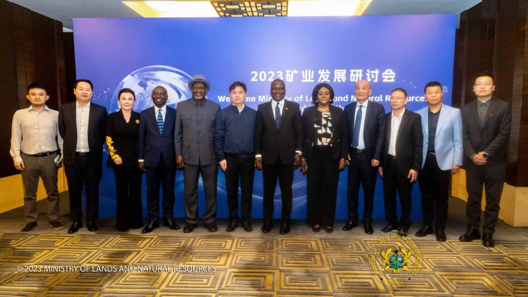 Lands Minister leads delegation of gov’t & private sector to 2023 China Mining Conference on investment drive