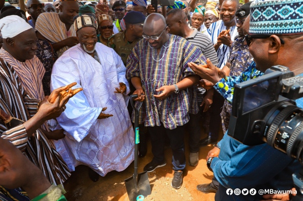 Vice President Bawumia And Ya-Naa Cut Sod For $150 Million SOCO Projects In Northern And Oti Regions
