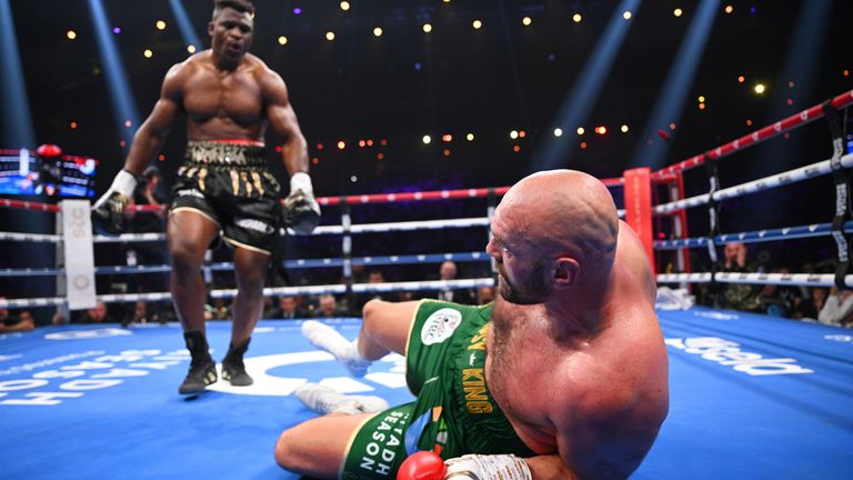 Tyson Fury v Francis Ngannou: British heavyweight claims controversial split decision win over ex-UFC fighter