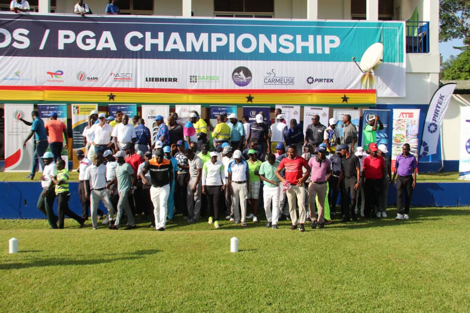 10th Gold Fields PGA Championship tee off at Damang