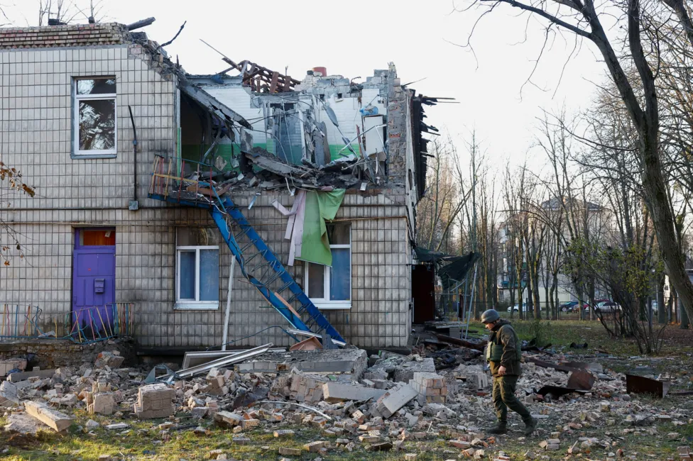 Ukraine war: Kyiv hit by biggest drone attack since war began